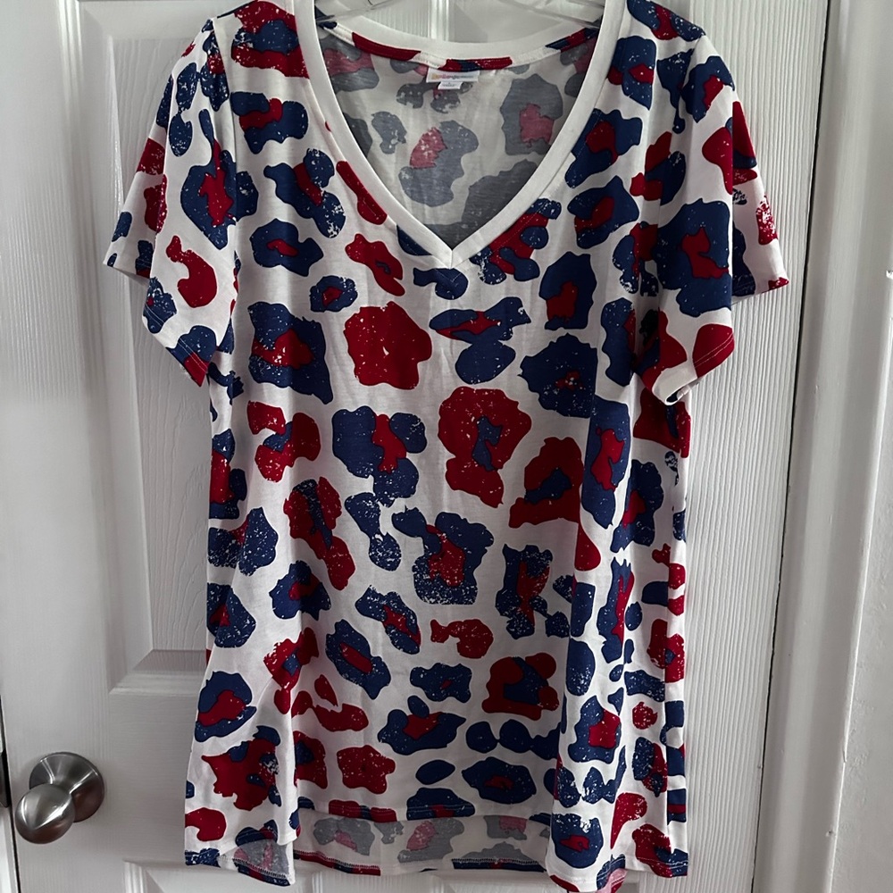 Lularoe Cheetah 4th of July